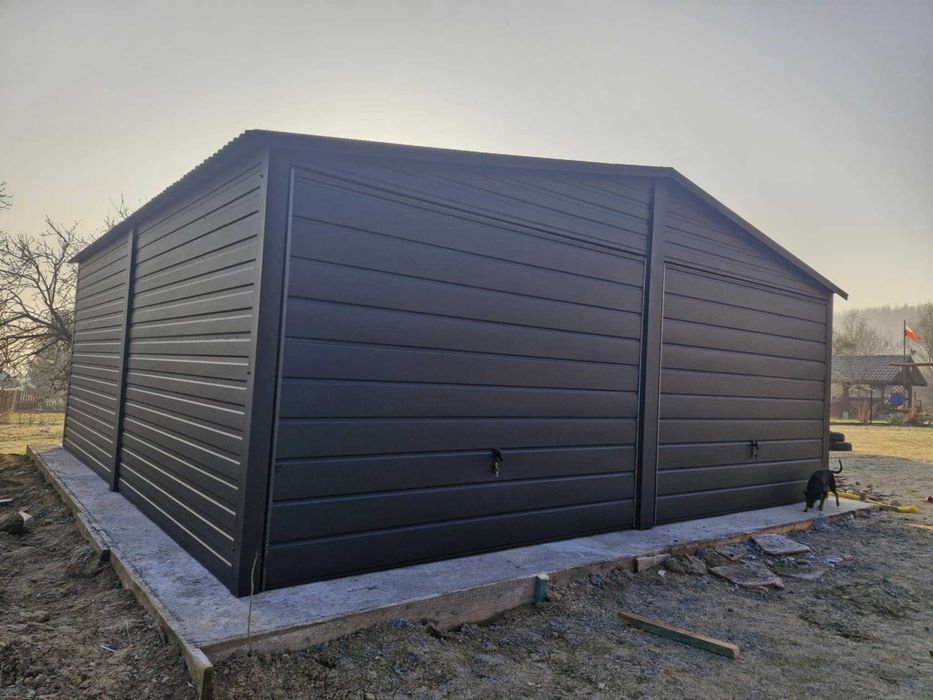 Garaz blaszany garaż blaszak garaże blaszane 6x6 7x5 6x6 7x6 5x7 9x6