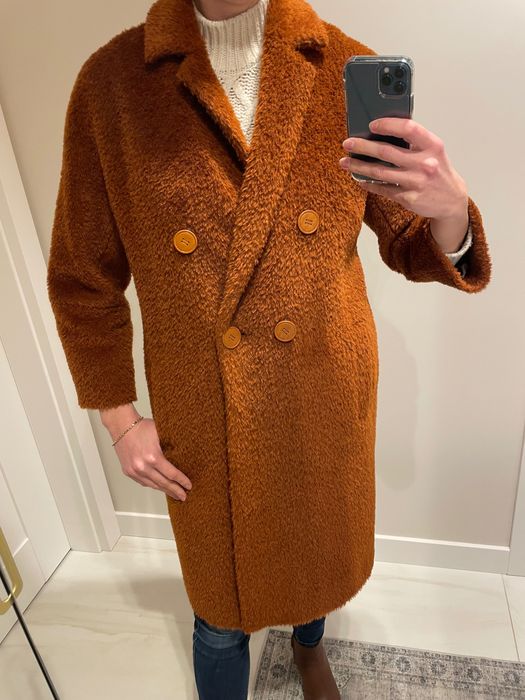 Płaszcz Deni Cler z alpaki i wełny