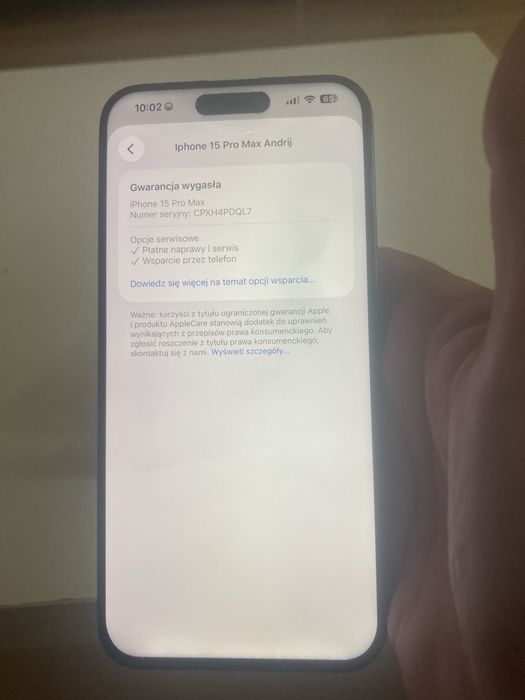 Iphone 15 pro max  256gb