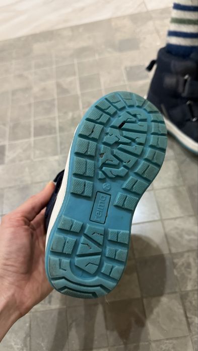 Дитячі зимові черевики рейма Reima 25 розмір до 14 см устілкка