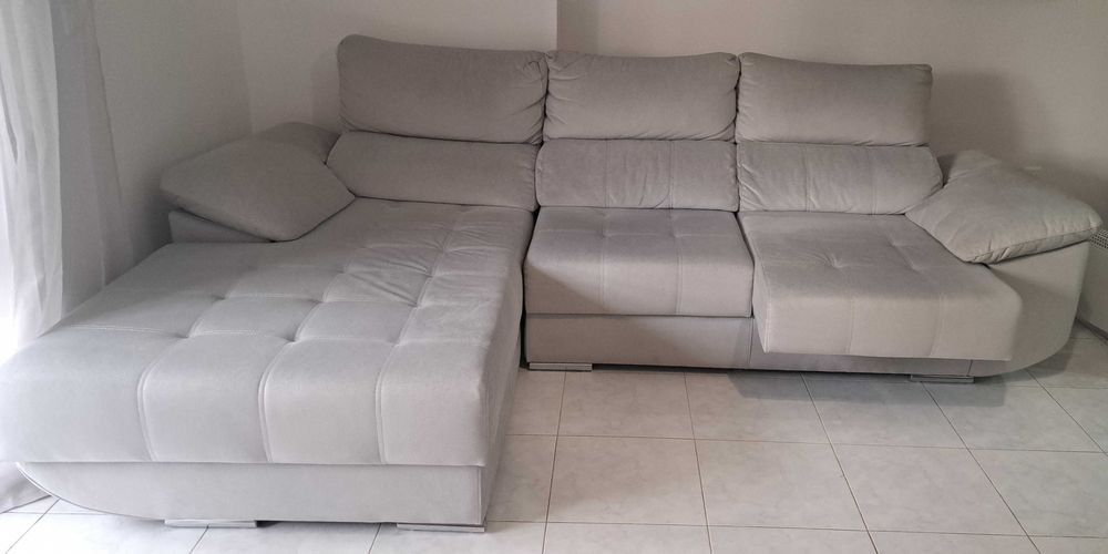 Sofá novo de veludo!