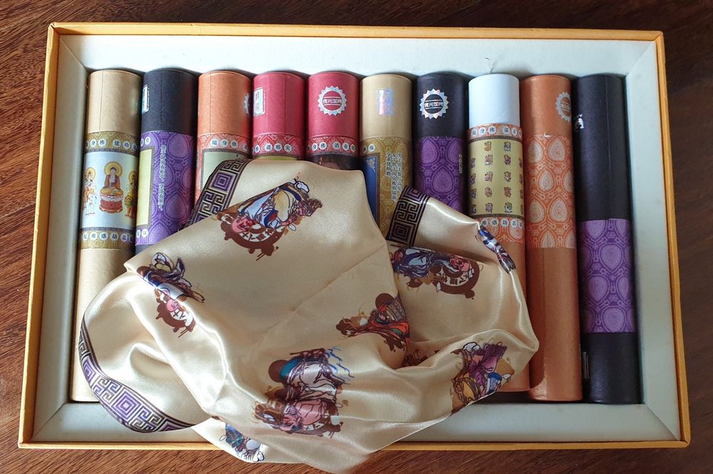 Coleção lenços da China