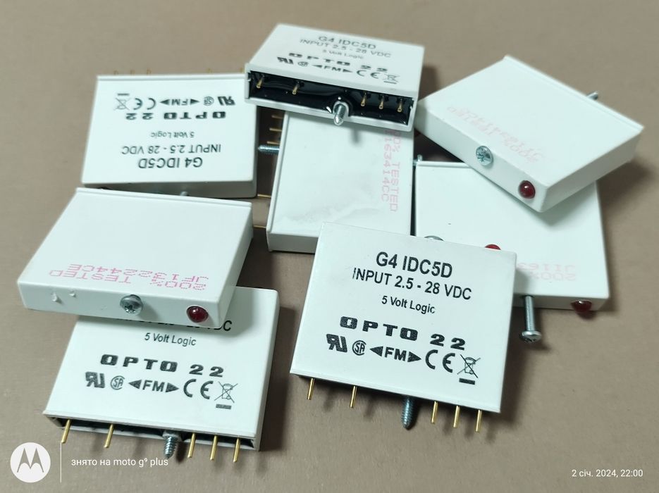 Реле OPTO 22 , реле DC24V 40/30А 4шт.