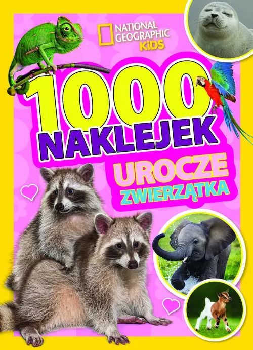 1000 naklejek. Urocze zwierzątka. National Geographic Kids. Olesiejuk Sp. z o.o.