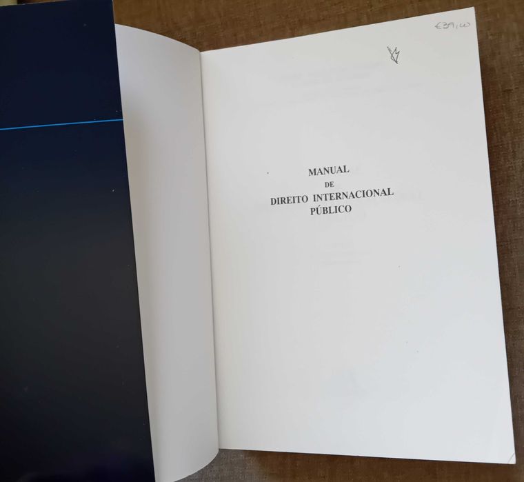 Livro "Manual de Direito Internacional Público"