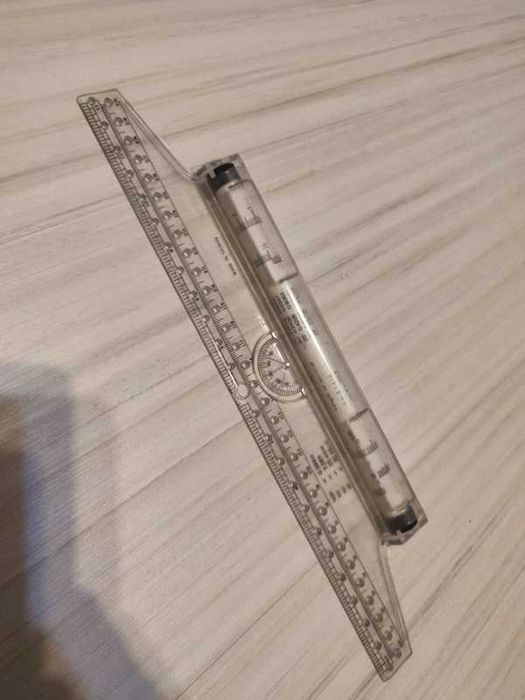 linijka kreślarska z rolką 30 cm