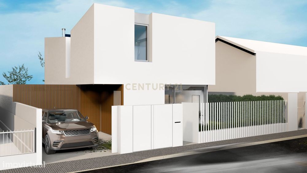Moradia  T3 de arquitetura contemporânea em Tires