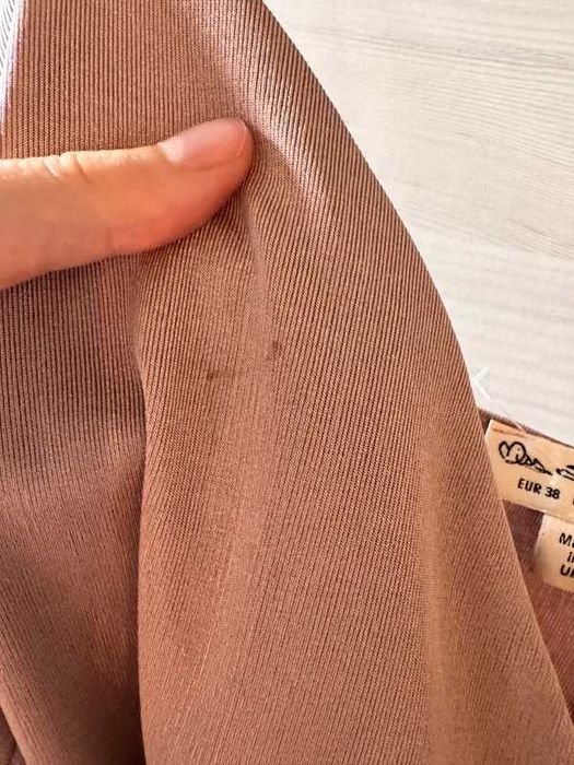 Pudrowo-różowy kombinezon miss selfridge 38 M brudny róż pink jumpsuit