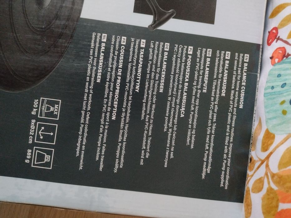 Poduszka do balansowania kayoba nowa