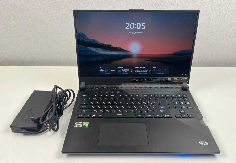 Ноутбук Asus Rog Strix Scar 17 RTX 3080 360гц Ryzen 9 5900HX 32gb 2TB