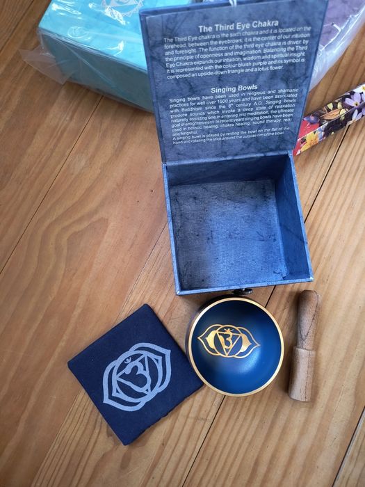 Conjunto de 7 Taças de Som - Chakras