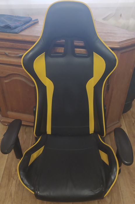 Кресло Special4You ExtremeRace black/yellow