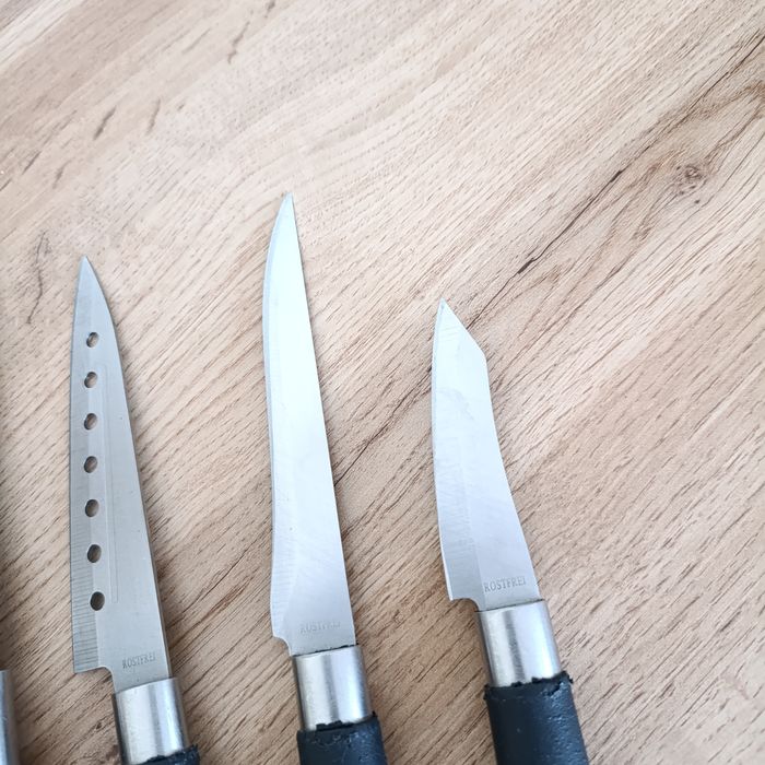 5 x noże kuchenne rostfrei