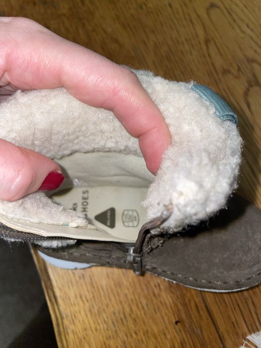 Ботинки демісезонні ,натуральний замш 22 розмір