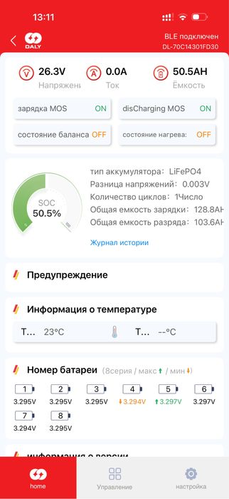 Ctolity 24v 100Ah Bluetooth LiFePO4 акумулятори