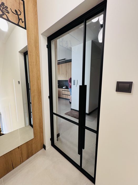 Drzwi loftowe, ścianki szklane zabudowy w stylu loft. W 3 tygodnie!