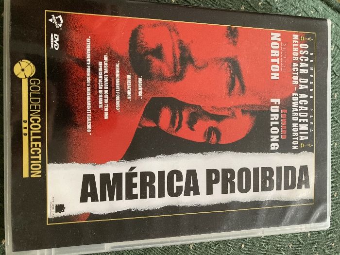 DVD América Proibida com Edward Norton