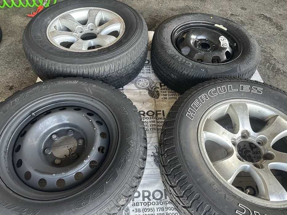 Продам Диски+Шини Toyota Prado 120-150 (Запаски) R17 265/65/17(235/65)