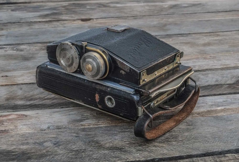 Plaubel Makina II com telémetro.