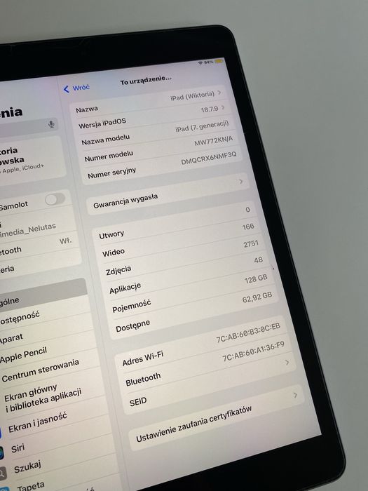Ipad 7 generacji