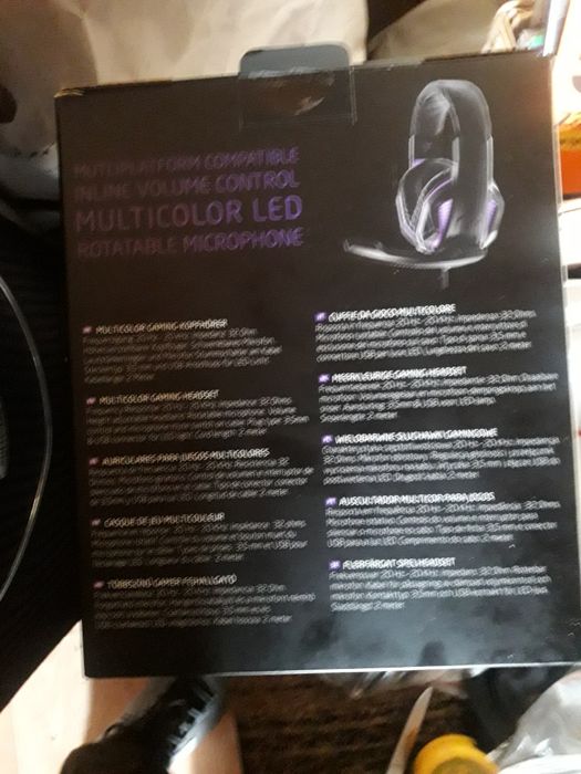 Zestaw słuchawkowy ISY IGH-1000 GAMINGOWE