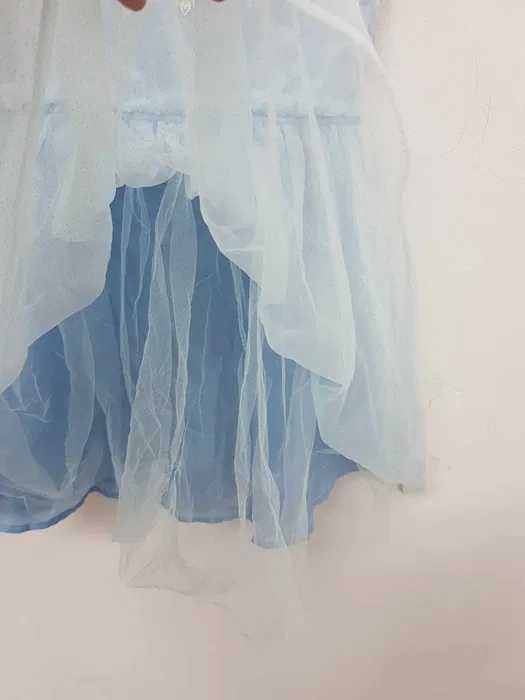 Sukienka przebranie Elsa Kraina Lodu H&M rozmiar 122 128 cm. GP051