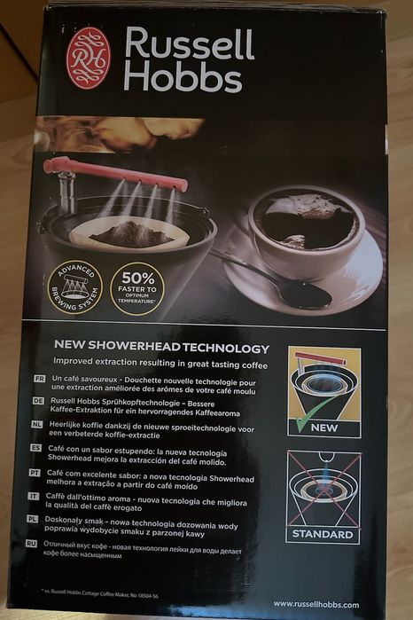 Máquina de Café Russell Hobbs NOVA