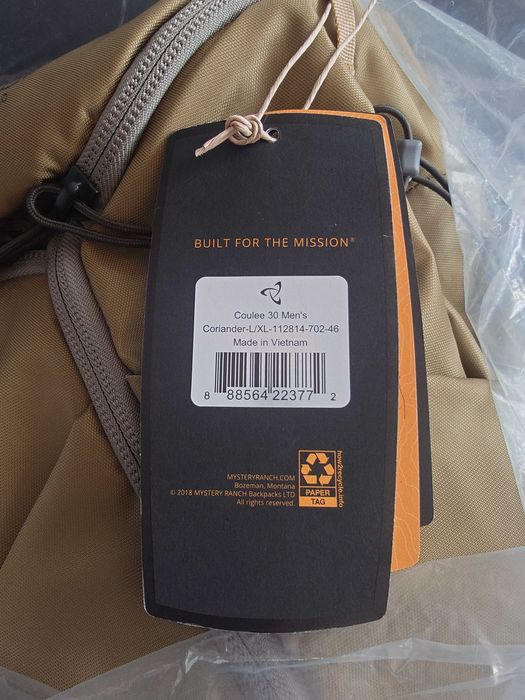 Świetny Placak Mystery Ranch Coulee 30 L/XL Corrinder