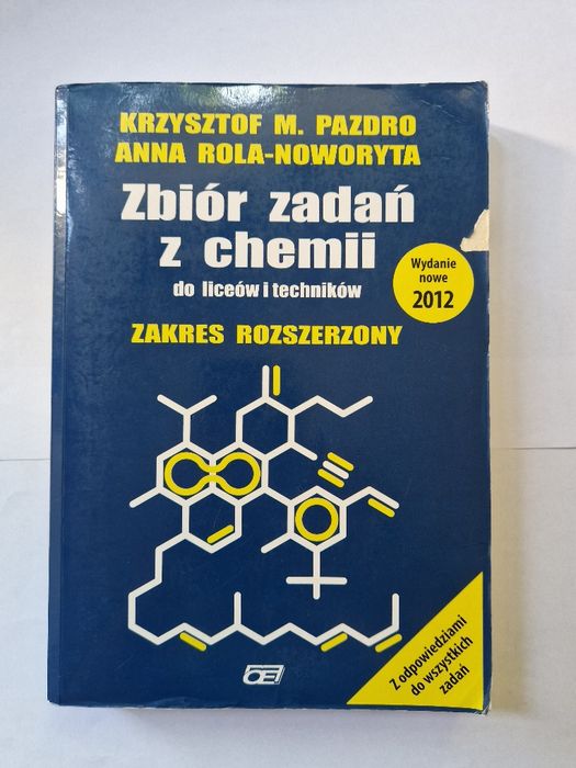 Zbiór zadań z chemii, zakres rozszerzony, K. Pazdro