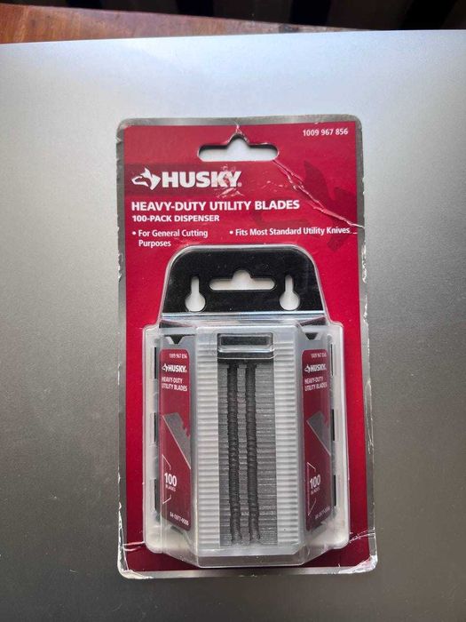 Леза трапеція Husky (100 шт) і адаптори перехідники Dewalt