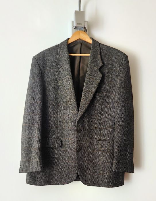 Męska vintage marynarka wełniana. 44/Pure New Wool / wool