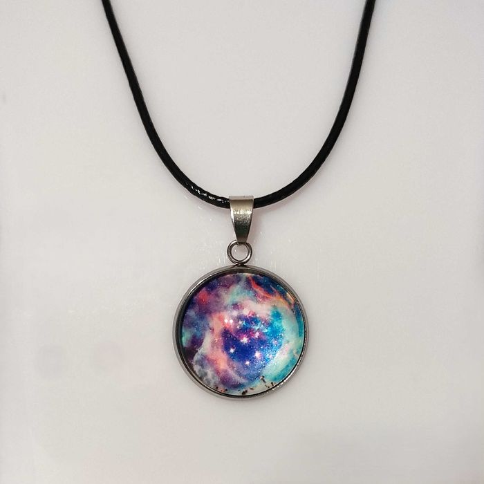 N228 Naszyjnik Kosmos Handmade
