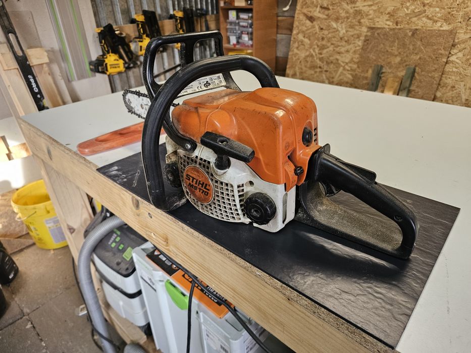 Stihl MS 170 cały czas w użyciu
