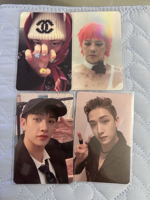 Kpop GDragon stray kids bang chan фотокартки