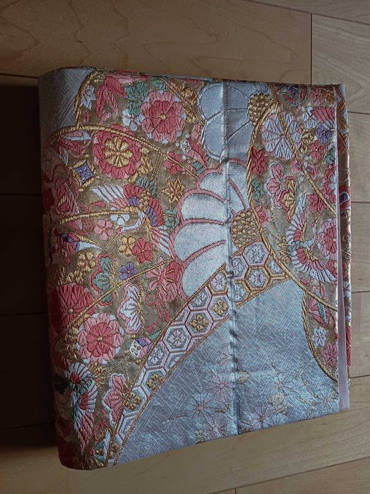 Japoński pas obi do kimono COSPLAY geisha zdobiony polysk