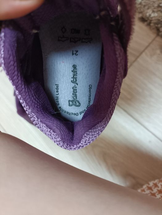 Дитячі кросівки baren schuhe (німеччина) 21 розмір