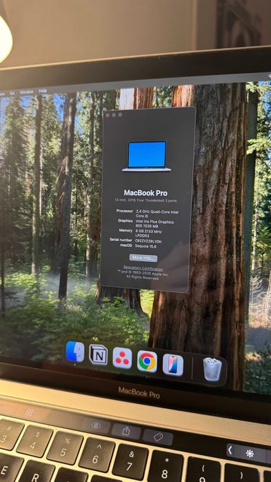 Laptop Apple MacBook Pro 13” (2019) – i5, 8GB, Retina