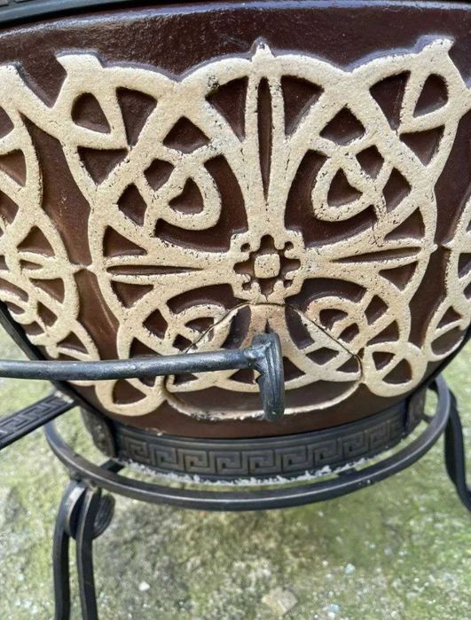 Tandoor Saffron 125L | Premium Piec z Gliny Szamotowej
