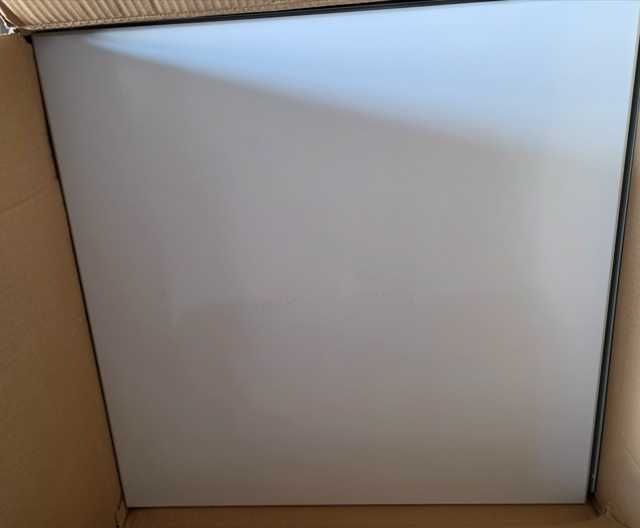 Lote Teto Falso FALPER (93,6 m²) + 16 Aros de Fixação p/ Filtros Industriais – NOVO