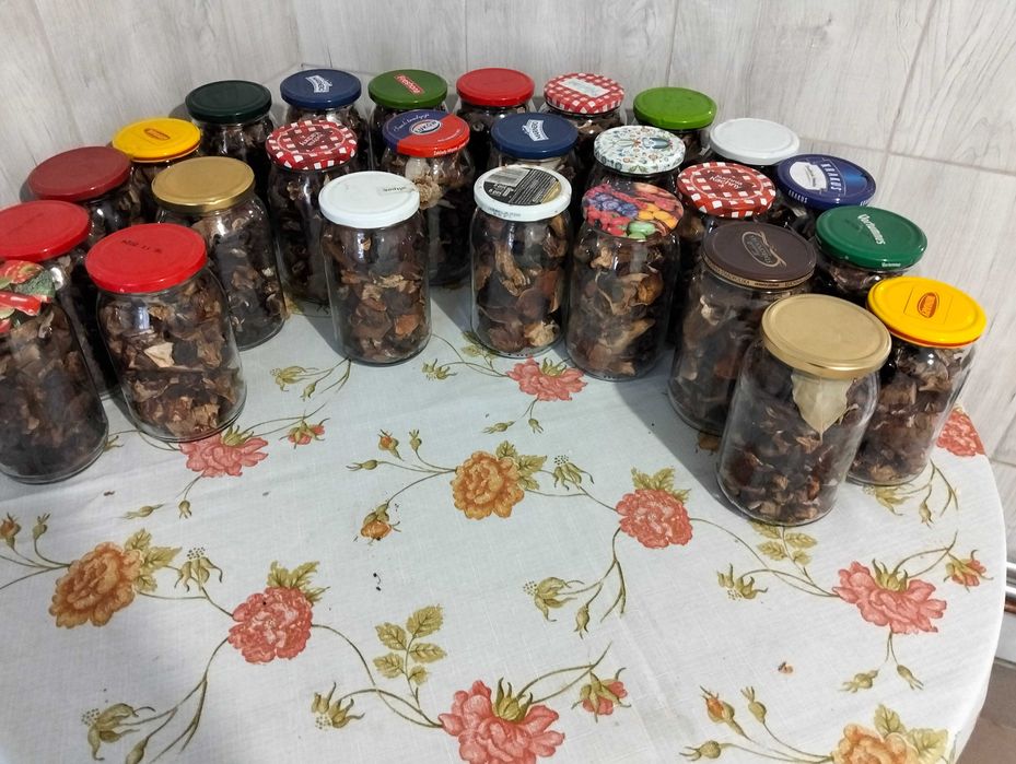 sprzedam prawdziwki 100% suszone 24r sloik ok 1l  30zl lub 250 zl kg