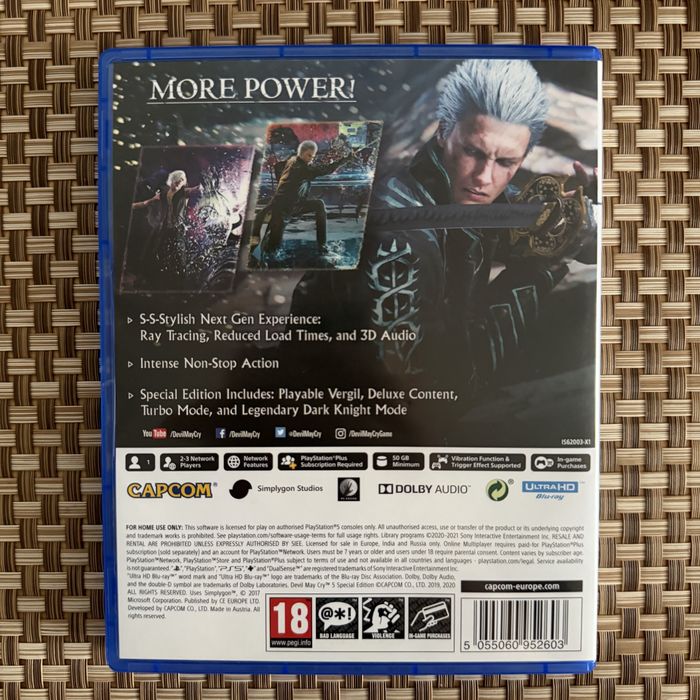 Devil May Cry 5 Playstation 5