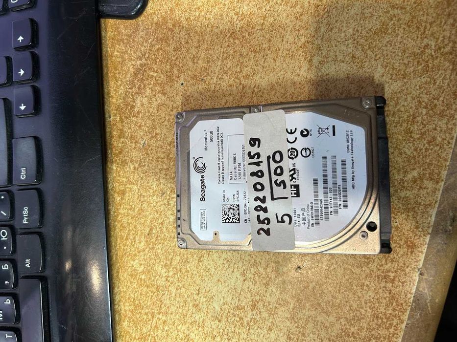 Жорсткий диск для ноутбука Seagate 500GB ST9500423AS 2.5" SATA