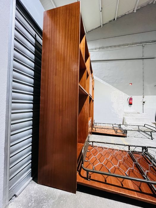 Estante Vintage Mid-Century - Estilo Retro anos60/70 - Madeira