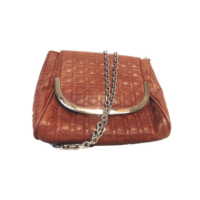 Brązowa listonoszka ze skóry Coccinelle