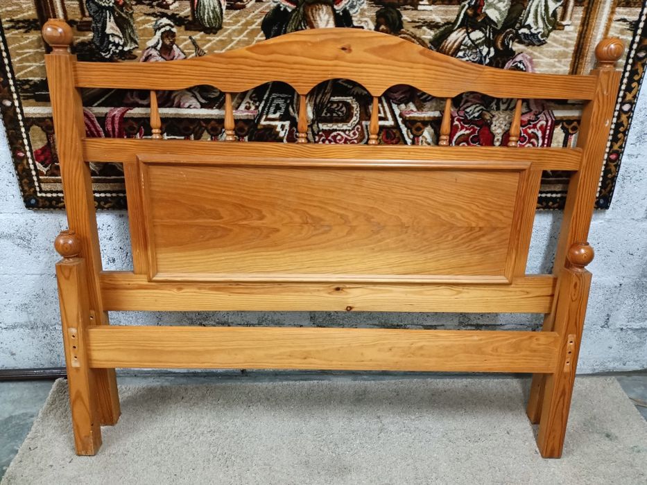 Mobiliário de quarto completo, cama de casal c estrado metálico e colc