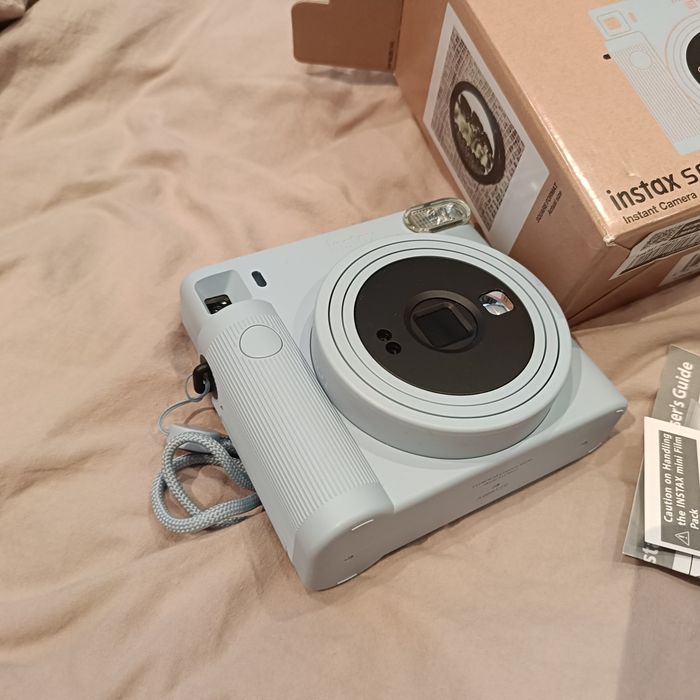 Aparat FUJIFILM Instax Square SQ1 Niebieski + wkład do aparatu fuji