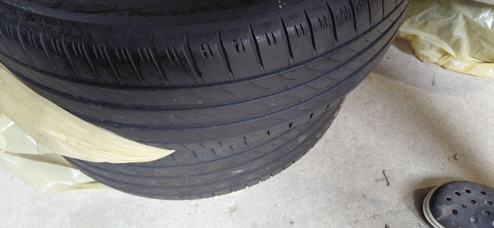 Opony 2x dunlop 2x Kleber 17" letnie 215/60/17
