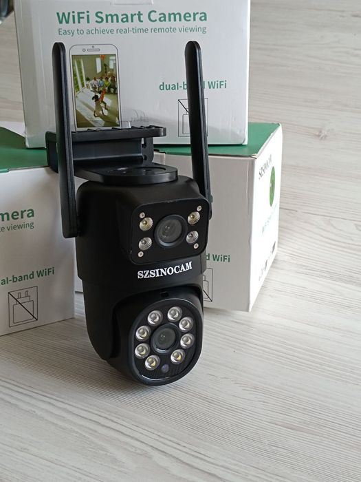 Камера відеоспостереження WiFi+наклейка