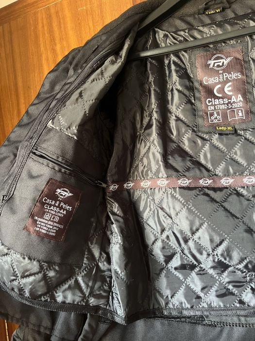 Casaco Try moto casa das peles mulher