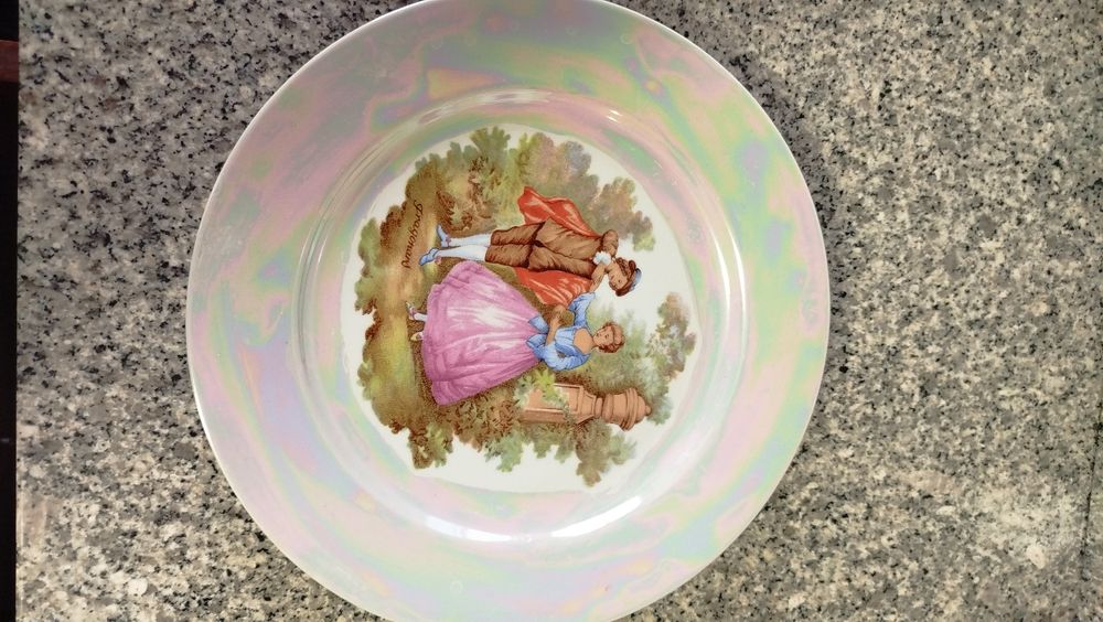 Pratos coleccionáveis de porcelana antigos, Clippers, Jean-Honoré...